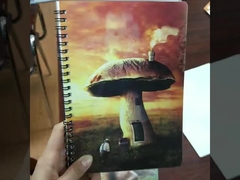 caderno 3D Lenticular