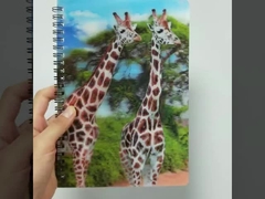 caderno 3D Lenticular