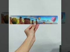 Lenticular 3D Flip Regra Personalizar Regra Pequenos Papeleria por atacado