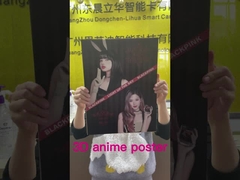 Imagem de Presidente 3D Impressão Lenticular 3D Flip Effect Poster