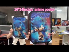 Cartão 3D com moldura