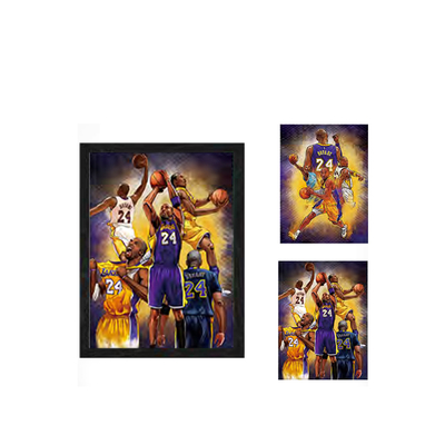 Anime Lenticular Marvel Posters 2 Personagens Mudando de Imagens Manga 3D Flip Poster Decoração de Parede