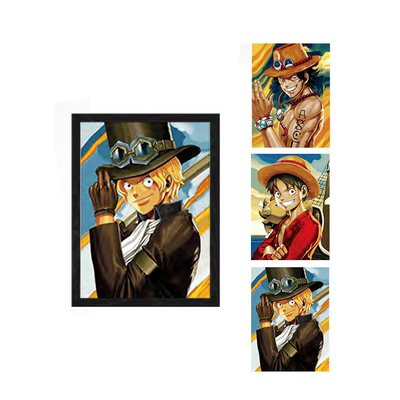 Best-seller Folha de Lentes Lenticulares 3D Imagem Pôster Lenticular Flip Picture Pôster Anime 3D Pôster Lenticular