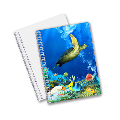 Papeleria Escolar 3D Lenticular Publicidade Personalizado Notebooks Espiral para Crianças Promoção presente