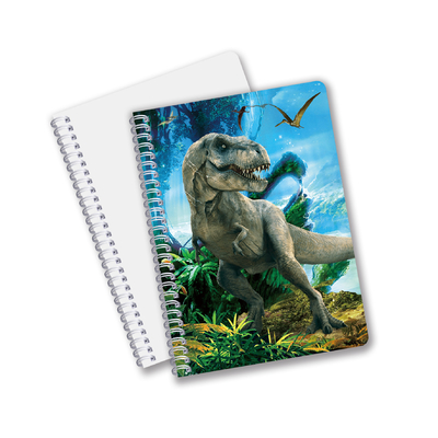 Boa Qualidade Materiais PET 3D lenticulares personalizados Promoção Presente Espiral 3D Notebook de impressão