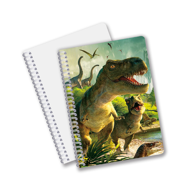 China Produtos de baixo preço Impressão lenticular 3D personalizada Flores Animais Caixa de papel de capa dura Notebook reutilizável com logotipo