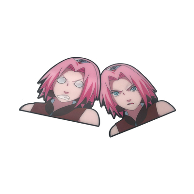Autocolantes personalizados à prova d'água mudando flip Motion Sticker Lenticular 3D Anime Sticker para decoração de bagagem de carro laptop