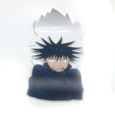 Autocolantes personalizados à prova d'água mudando flip Motion Sticker Lenticular 3D Anime Sticker para decoração de bagagem de carro laptop