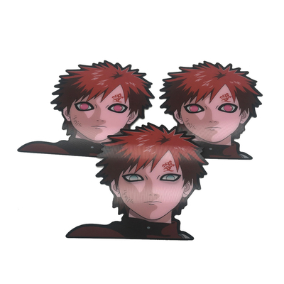 Hot Sale Auto Decals Anime 3D Personalizado Mudança Flip Motion efeito Impressão autocolante lenticular