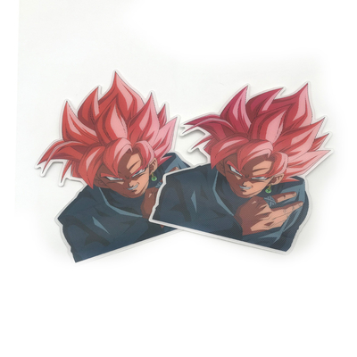 Hot Sale Auto Decals Anime 3D Personalizado Mudança Flip Motion efeito Impressão autocolante lenticular