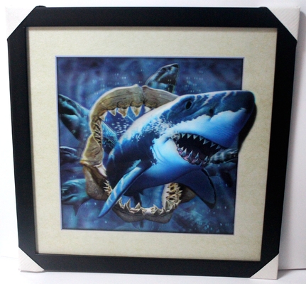 40 X 40cm 3D Lenticular Flip Picture Wholesale/Custom Lenticular Printing 3D Poster 3D Lenticular Foto com Animal