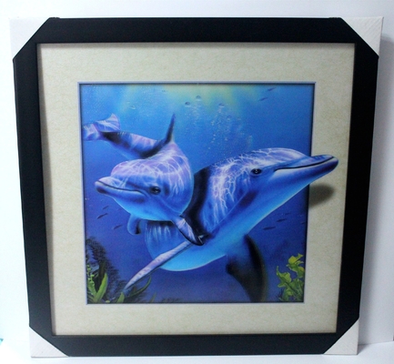 40 X 40cm 3D Lenticular Flip Picture Wholesale/Custom Lenticular Printing 3D Poster 3D Lenticular Foto com Animal