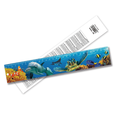 Impressão 3D linda e elegante Regra Lenticular Regra Plástica Flexível Forma Personalizada