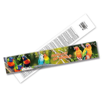 Impressão 3D linda e elegante Regra Lenticular Regra Plástica Flexível Forma Personalizada