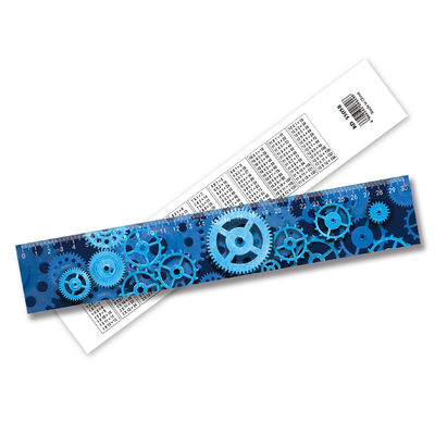 Impressão 3D linda e elegante Regra Lenticular Regra Plástica Flexível Forma Personalizada