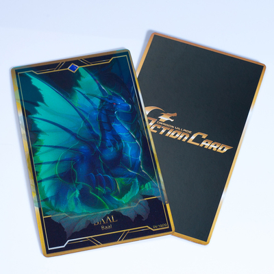 MOQ 100pcs Cartão de animação 3D Lenticular de movimento personalizado Produto Lenticular