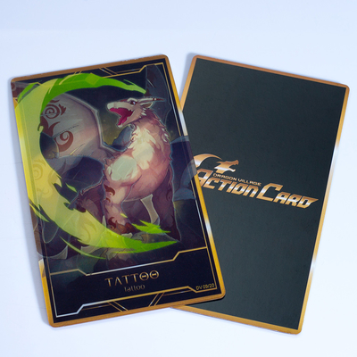 MOQ 100pcs Cartão de animação 3D Lenticular de movimento personalizado Produto Lenticular