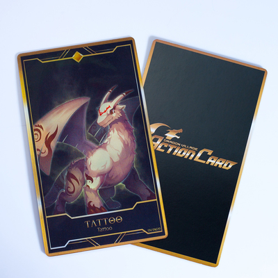 MOQ 100pcs Cartão de animação 3D Lenticular de movimento personalizado Produto Lenticular