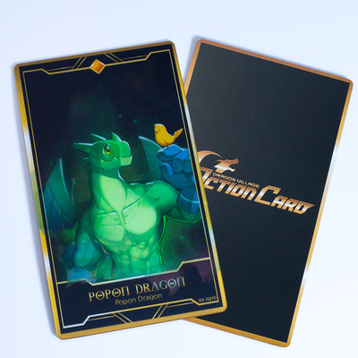 MOQ 100pcs Cartão de animação 3D Lenticular de movimento personalizado Produto Lenticular