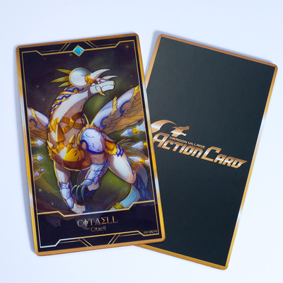 Cartão 3D PET Lenticular personalizável para publicidade e lembranças