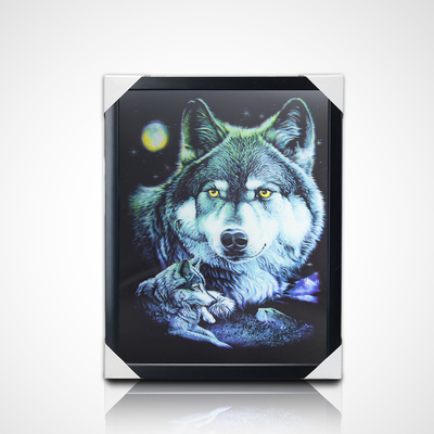 3D Flip Anime Poster Preço baixo Decoração de parede Filme popular 3D Motion Vingadores Heróis Embalagem personalizada Fabricação