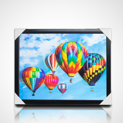 Pôster Lenticular de fábrica com moldura personalizada com baixo MOQ pronto para envio