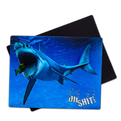 3D Magnets Sealifes Dolphin Shark Turtle Cartão de Impressão Lenticular Para Presentes
