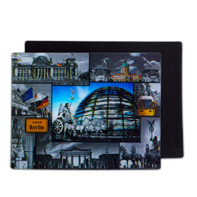 Regalo de Souvenirs do Castelo de referência Imãs lenticulares 3D para promoções