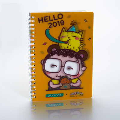 3D Lenticular Notebook Impressão personalizada Personalizado A5 Notepad 3D Personalize Lenticular Notebook