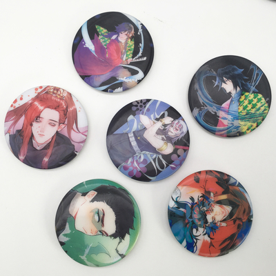 Lenticular personalizável Produto personalizado TPU tecido Patch Pin bagagem Tag