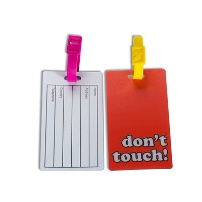 Lenticular personalizável Produto personalizado TPU tecido Patch Pin bagagem Tag