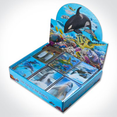 A5 A4 Padrão Notebook 3D barata Personalizável 3D Lovely Panda Diário Notebook