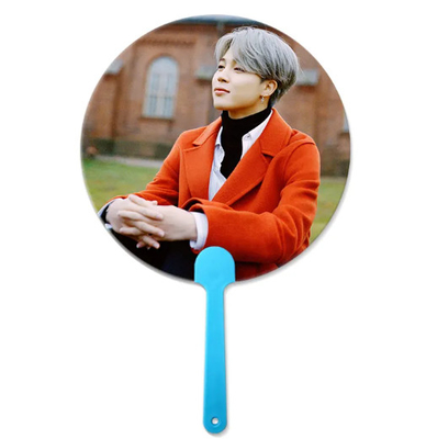 16x17cm Flip 3D Lenticular Ventilador de Mão Para Estrela da Coreia Promocional Ventilador de Mão 3D Para Coreia Celebrity