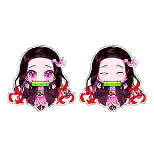 Etiqueta de logotipo de impressão personalizada PVC Anime Auto Sticker Anime Motion Card Sticker