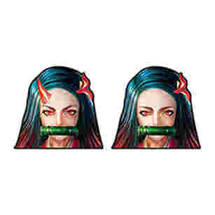 Etiqueta de logotipo de impressão personalizada PVC Anime Auto Sticker Anime Motion Card Sticker