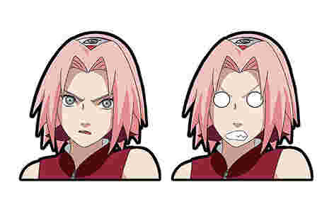 Grosso Cartoon Die Cut Lenticular Sticker Impressão personalizada Laptop Janela do carro 3D Anime Motion Sticker