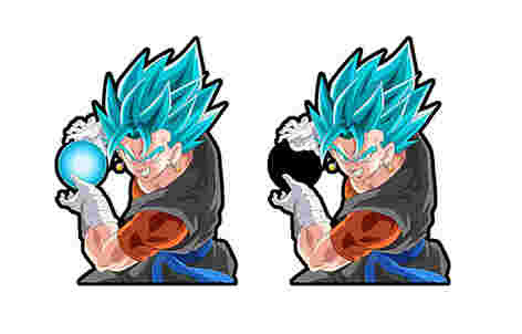 Grosso Cartoon Die Cut Lenticular Sticker Impressão personalizada Laptop Janela do carro 3D Anime Motion Sticker