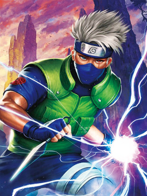 DGZ Naruto Messi Ronaldo Esporte 3D Flip Motion Lenticular Pôsteres de Anime 40 * 60cm
