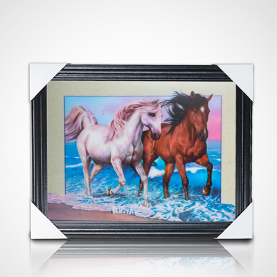 Hot Sell High Definition Promoção Regalo Japonês 3D Lenticular Anime Pôsteres Com Quadro