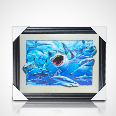 Hot Sell High Definition Promoção Regalo Japonês 3D Lenticular Anime Pôsteres Com Quadro