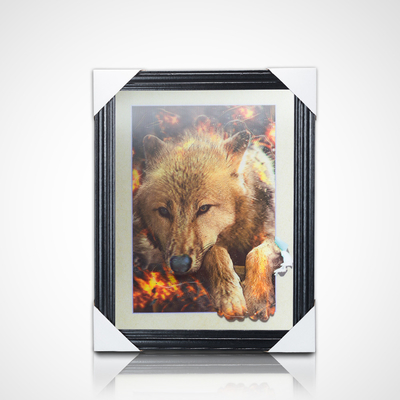 3d Filme Pôster anime Flip Picture 3d Animal Pôster 3d quadro lenticular Pôster para arte de parede