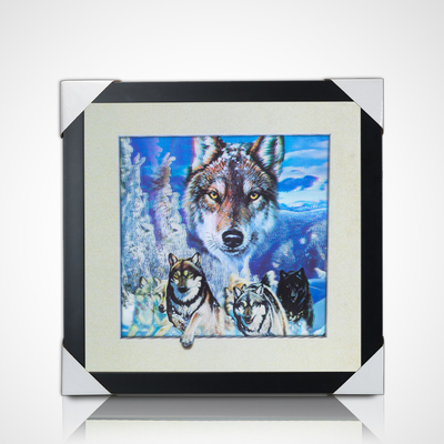 Imagens de Animais Selvagens Lenticular Pôster Impressão 3D Publicidade de Efeito Profundo