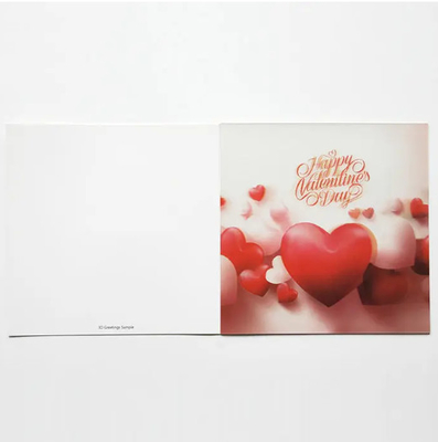 Venda Quente Custom Lenticular Impresso 3D Cartões de Invitação