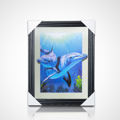 Atacado e personalizado Eco-friendly 3D Flip Triple Transition Lenticular Manga Poster Anime Impressão Imagem Para Promoção