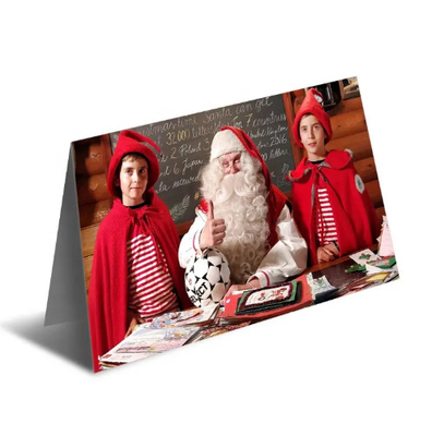 Cartões de Saudação 3D Lenticulares Personalizados para Celebração de Natal