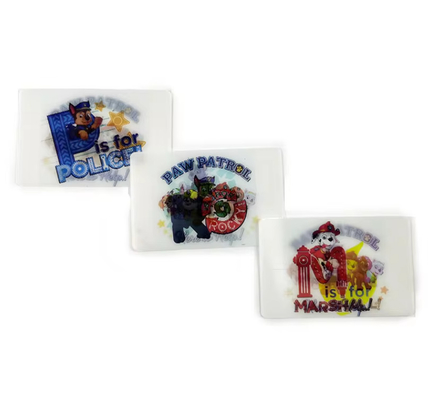 Personalize o seu logotipo cartão lenticular Impressão 3D cartão de visita lenticular cartão de nome