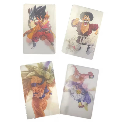 Customização 2 Imagens Flip Engraçado Lenticular 3D Imagem Cartão de Visita Lenticular 3D Cartão