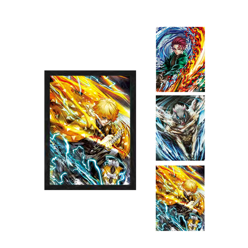 Best-seller Folha de Lentes Lenticulares 3D Imagem Pôster Lenticular Flip Picture Pôster Anime 3D Pôster Lenticular