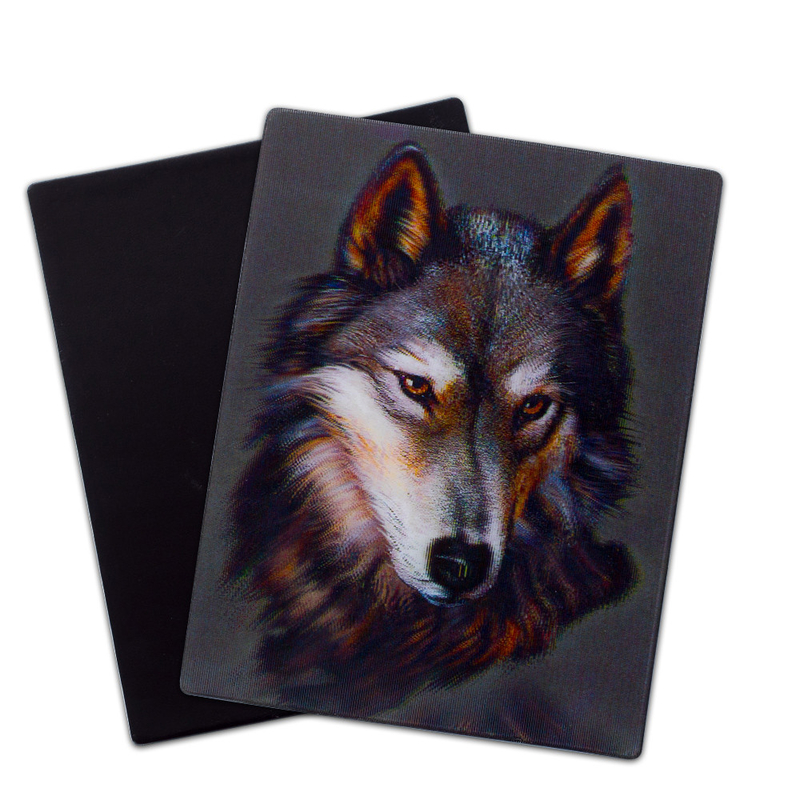 Lobo Coruja Animais Selvagens Ímãs 3D Lenticular Ímã 3D Frigorífico Para Turistas