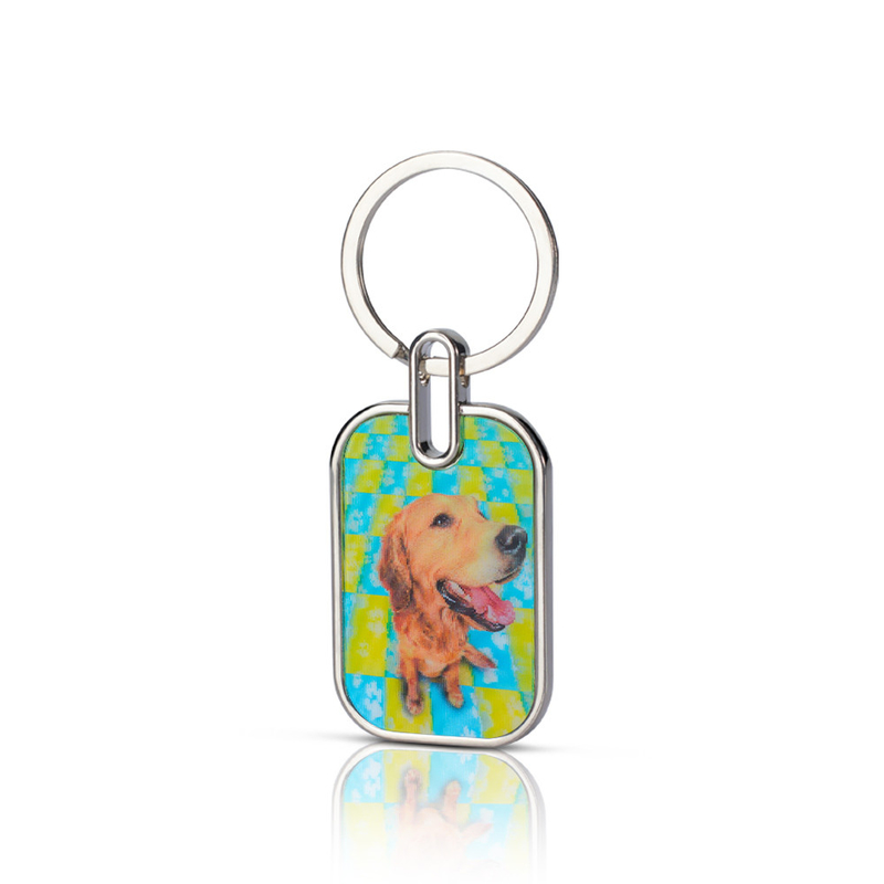 Desenho personalizado O seu próprio Keychain Acrílico Glitter Anime Charme Acrílico Carinhoso com Impressão de Design Próprio